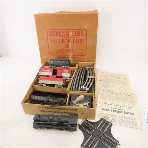 marx streamline electric train set